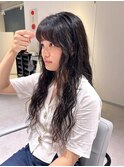 ロングパーマ/ニュアンスパーマ/前髪パーマ/無造作パーマ