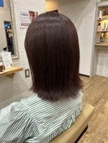 スカイ(SKY)&nbsp;髪質改善縮毛矯正韓国風レイヤーカットダブルカラーベージュ