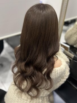 ヘアーデザイン ジェルム(Hair Design germe) モテ髪ブラウンロング / YUDU