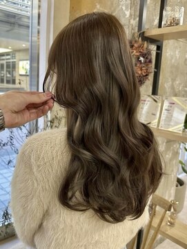 エレン 新百合ヶ丘店(ELEN) 柔らかい色味が好きな方におすすめのオリーブブラウン