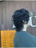 【ショートウルフ】スパイラルパーマ