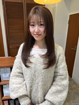 コレット 大宮(collet) オリーブベージュ 韓国風レイヤー