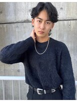 イーストハムネオ(EAST HAM NEO)&nbsp;センターパート×ニュアンスパーマ×ウルフ