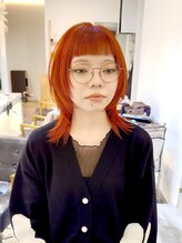 オレンジ系カラー【宇都宮/カラー】