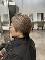 メンズサロン キング 梅田店(Men’s salon K!ng)&nbsp;ホワイトメッシュ/ツイスト/ツイスパ/パーマ/メンズ/眉毛