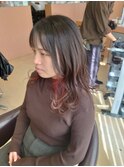 インナーピンク【ブリーチ/ハイライト/パーマ】