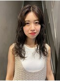 ゆるふわ大人可愛い♪20代30代顔まわりレイヤーパーマ