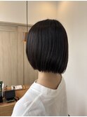 ミニボブ縮毛矯正