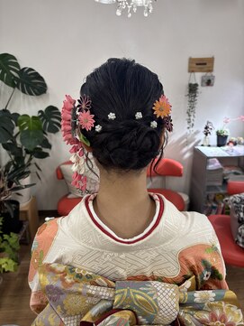 美容室サンク(CINQ) アップスタイル