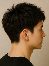 骨格に合わせた似合わせ提案で魅せる、メンズショートの匠技。[桜木町/横浜/みなとみらい]