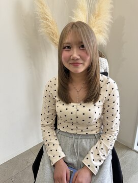 シキ(shiki) ミルクティーグレージュ×レイヤー