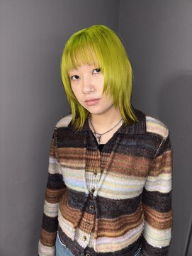 ロテサカエ(Lote.Sakae) デザイン/大人ガーリー/ダークアッシュ/似合わせカット/栄