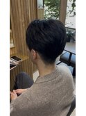 刈り上げマッシュ