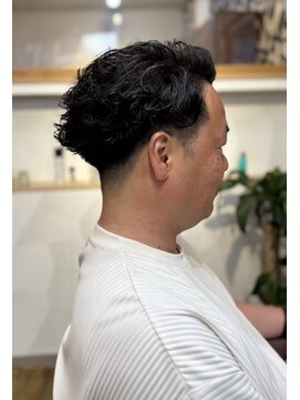 桃の木 ヘアー(桃の木 hair) メンズシャドウパーマ