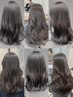 【★新規学生様限定 特別価格】カット+透ける透明感カラー+トリートメント