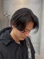 ロンドポレール 北千住(Lond polaire)&nbsp;men's/メンズ/リバースセンターパート/メンズパーマ