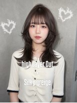 ソア 並木坂(Soa)&nbsp;グレージュ/韓国スタイル/レイヤーカット/並木坂/透明感カラー