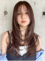 アンドレイ 表参道(andrey)&nbsp;ピンクベージュ/アンブレラカラー/クールショート/前髪/表参道