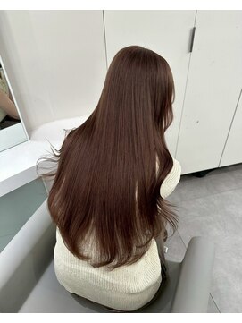 ベレーザ 川越(Beleza) ba16413_ベージュブラウンブリーチなし透明感髪質改善ストレート