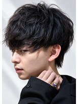 ディータ(Dita)&nbsp;無造作シャドウルーズスパイラルマッシュパーマ大宮メンズパーマ