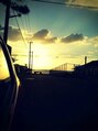 エフ アヴェダ 木の葉モール橋本(F AVEDA)&nbsp;休みの日には海へドライブです。福津の海の夕日素敵ですよ！