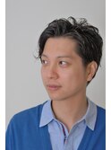 爽やかパーマスタイル