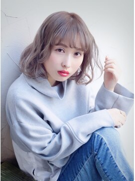 ヘアアンドメイク エジェリ(hair&make egerie) フリンジバング♪ボブ1 グラデーション 恵比寿