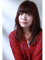 ヘアーデザイン ラボ プリモ(hair design labo Primo)&nbsp;艶感ピンクベージュ