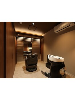 オーガニックノートのヘアケアを使用☆厳選した6種類の香り◎極上のリラックス空間でご堪能下さい。