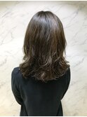 デジタルパーマ×ふんわりカールミディアム【表参道 青山 原宿】