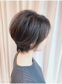 前下がりショートボブ