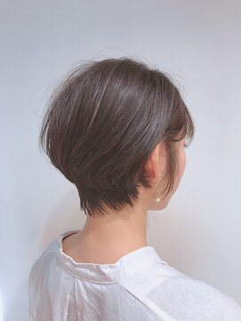 ダヴィン 中目黒(DaVin) 【DaVin中目黒】アッシュブラウン_毛先パーママニッシュショート