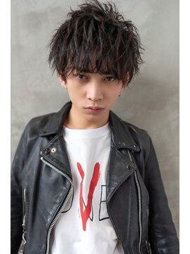 ブエナビスタ(BUENA VISTA) シルバーカラー/ツイストスパイラルパーマ/【理容室】風メンズ