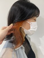 シーン 池袋(scene.)&nbsp;scene.【シーン】【池袋 西口徒歩3分】インナーカラーオレンジ