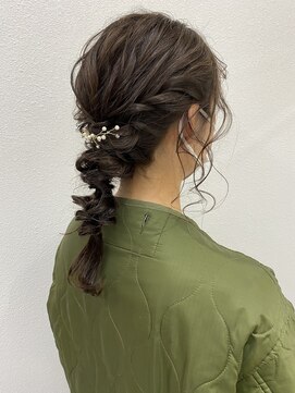 ロンドプロフィール 浦和(Lond profil) 中川陽南子【ゆるふわ編み下ろしヘア】