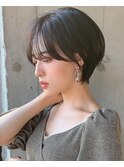30代40代50代◎大人ナチュラルレイヤーショートボブ　表参道