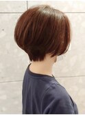 20代30代40代大人可愛い小顔美肌ストレート丸みショートカット