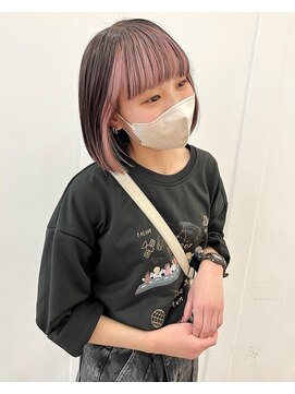 コワファースト  させぼ五番街店(COIFF1RST) インナーバングpink