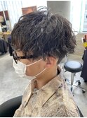 【モモカ】マッシュツイスパ