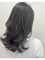 アールモンドヘア新世界&nbsp;【北見】#レイヤーカット#グレージュ#ウルフレイヤー