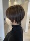 ピース(Piece)の写真/ショートヘアの女性からの支持◎再現性の高いカットでサロン帰りのstyleが長持ちするのが嬉しい◎