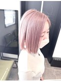 サーモンピンク_ヘルシースタイルボブ_S77