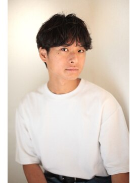 アンド(AND) 癖毛　メンズ　マッシュ　清潔感　中目黒　代官山　渋谷