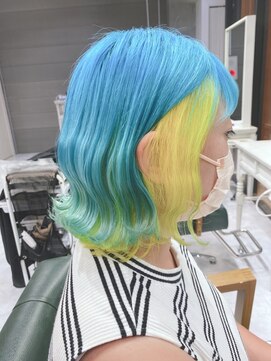 デイズ(days) レモンカラー/ネイビーカラー/水色カラー/インナーカラー