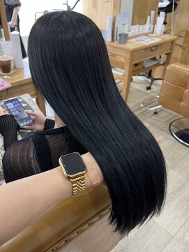 メアリー バイ メリー(marry by merry) 【立町メアリーバイメリー】☆ブルーブラック×セミロング☆