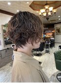 .ショートスタイル　パーマ