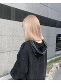 milk tea beige /高松/ハイトーン /ブリーチ