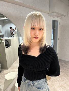 アドネ プライム(adne prime) エンドカラー×レイヤー　【ウルフ/栄/矢場町/ペールトーン】