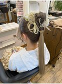 成人式ヘアアレンジ