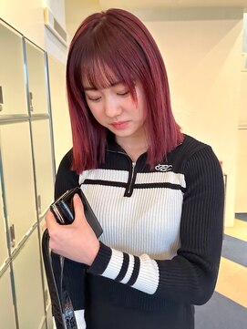 ラパンセノアール(LA PENSEE NOIR) pink red